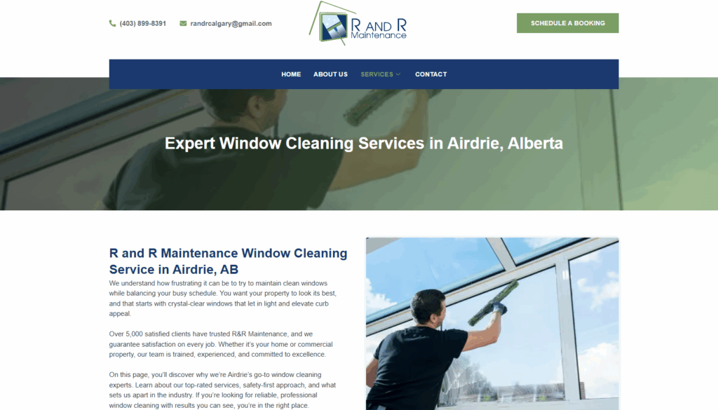 r and r maintenance homepage