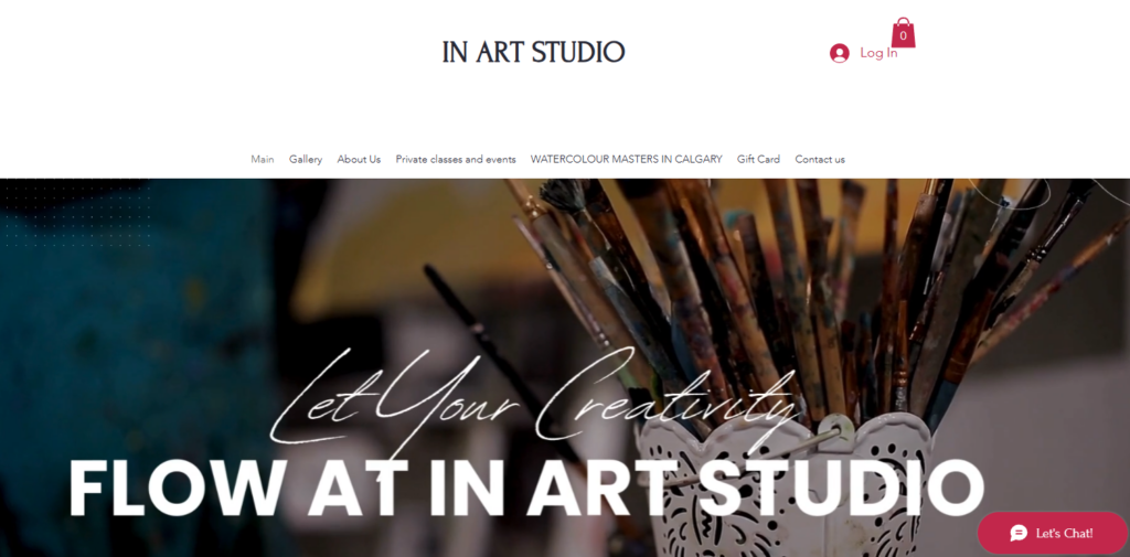 In Art Studio