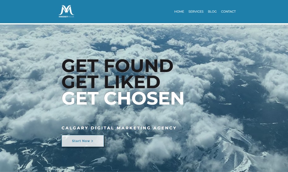 mindset media homepage