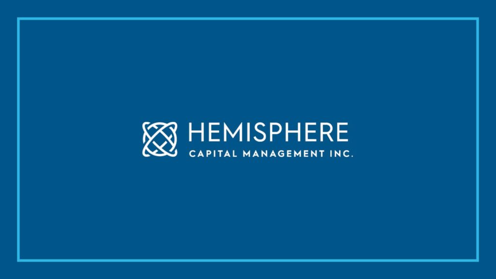 Hemisphere Capital Management Inc.s Banner