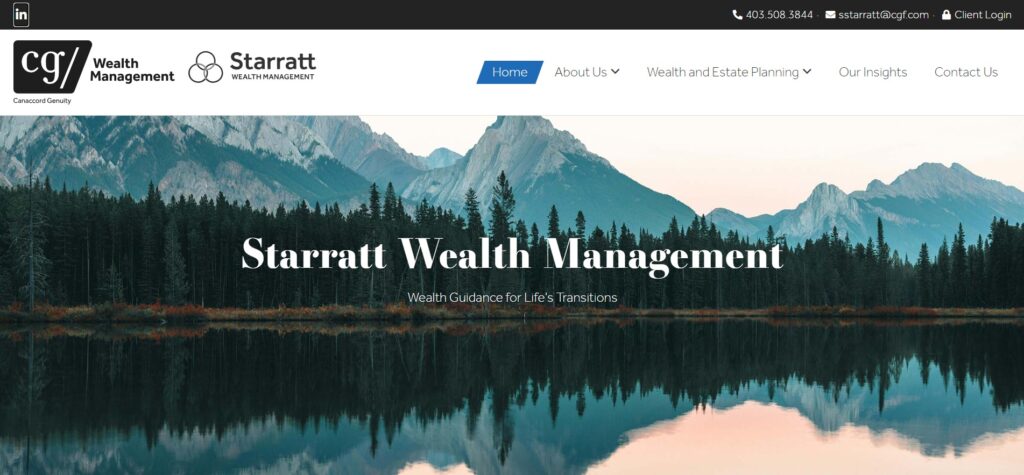 starratt wealth management homepage