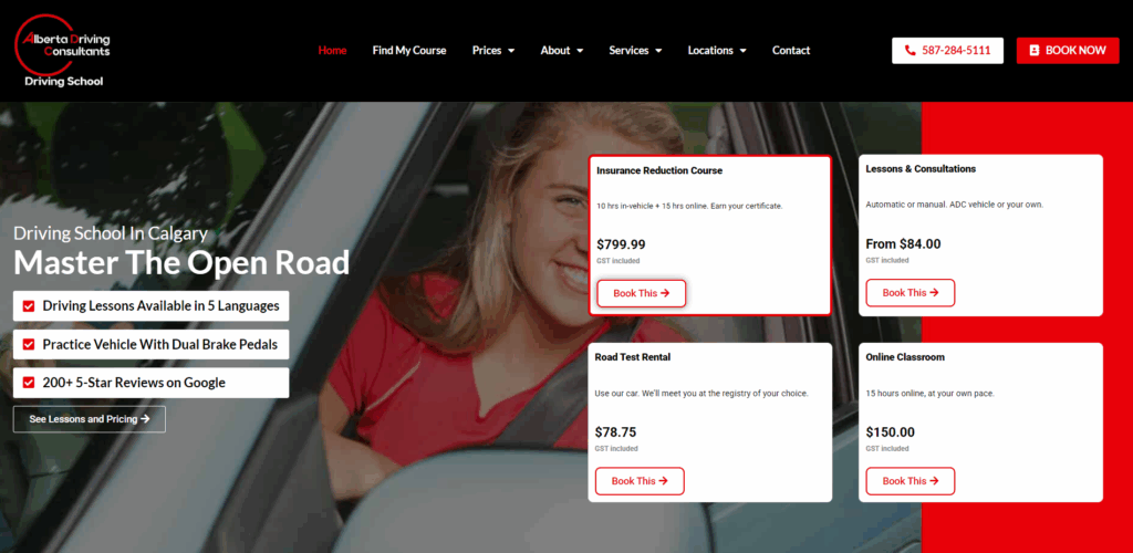 adc driving school