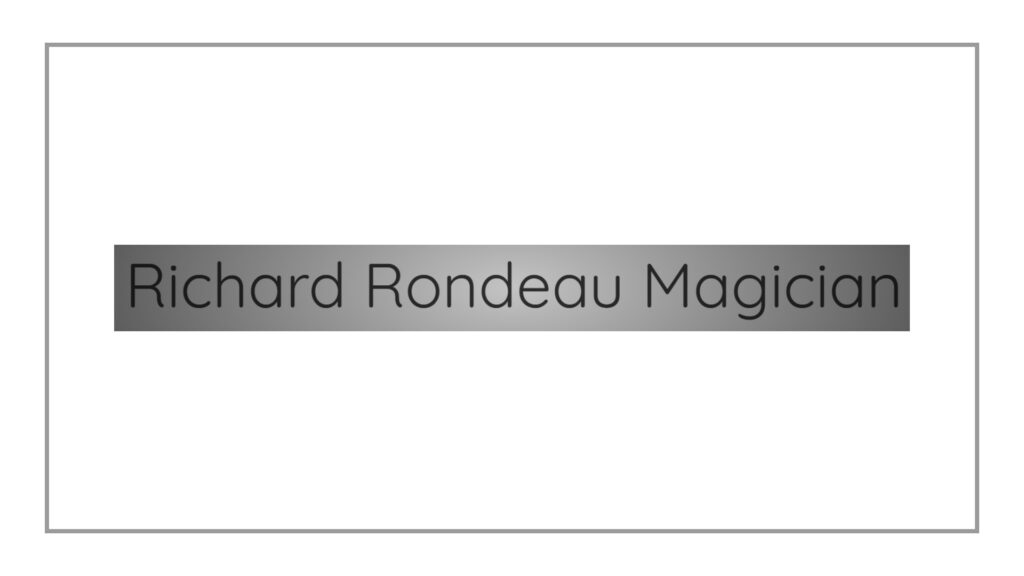 richard-rondeau-magician-logo